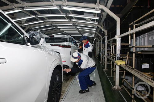 汽车工厂生产忙
